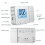 LED Multifunktionsprojektionswecker Temperaturanzeige USB Silber 10
