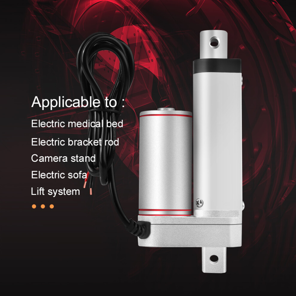 Industrial 24V Electric Linear Actuator 30Mm Stroke 750N Heavy Duty Australia 3491363343007