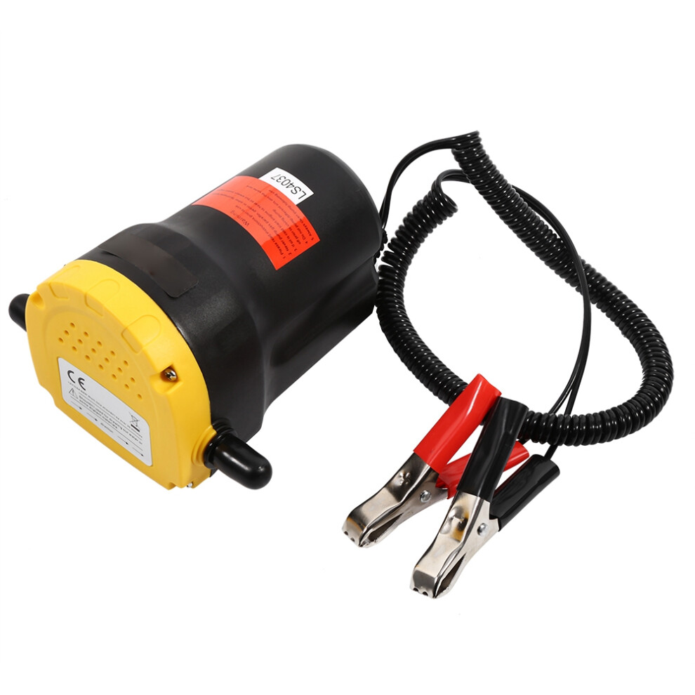 12V Diesel Oil Pump 60W Compact Electric Oil & Fluid Extractor Kit 4951363342879