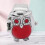 Red Owl Pattern Finger Ring Watch, Quartz, 24mm, Unisex 3