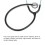 Single Head Stethoscope for Heart and Lung Detection, Black 10
