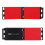 Durable Red Guitar String Cleaner Scrubber Tool 20x6cm 3