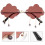 2 Par Molnformade Solglasögon Design Stilrena Söt Accessoar 9