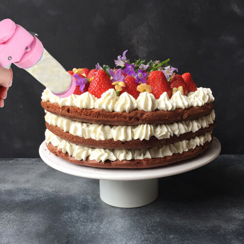 1 Set Av Cake Piping Dekoreringsutrustning För Bakning 2