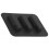 Silicone Black Guitar Ukelele String Silent Mute Training Tool 7.5cm 4