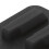 Silicone Black Guitar Ukelele String Silent Mute Training Tool 7.5cm 12