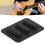 Silicone Black Guitar Ukelele String Silent Mute Training Tool 7.5cm 13