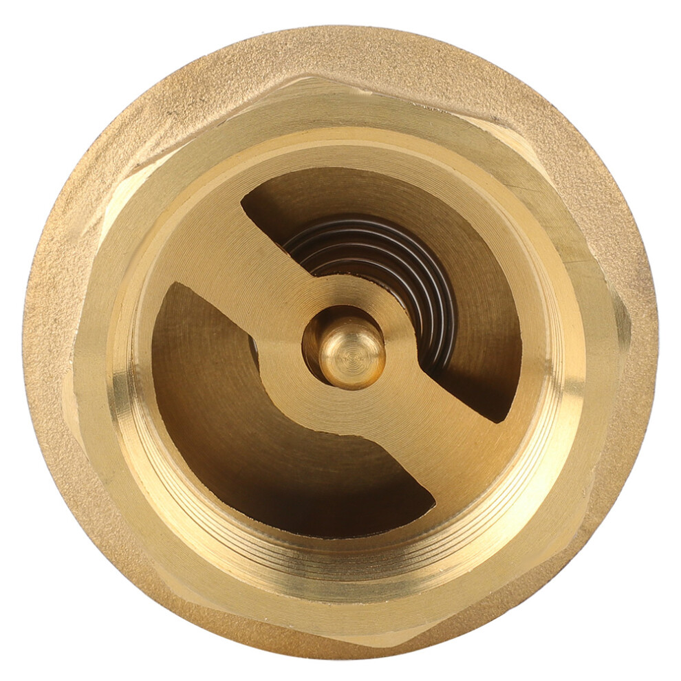 High Precision Brass G1'' Check Valve For Water Gas Oil Non Return One Way 4961363342601