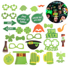 28 Delar St Patricks Fotobås Rekvisita För Fest