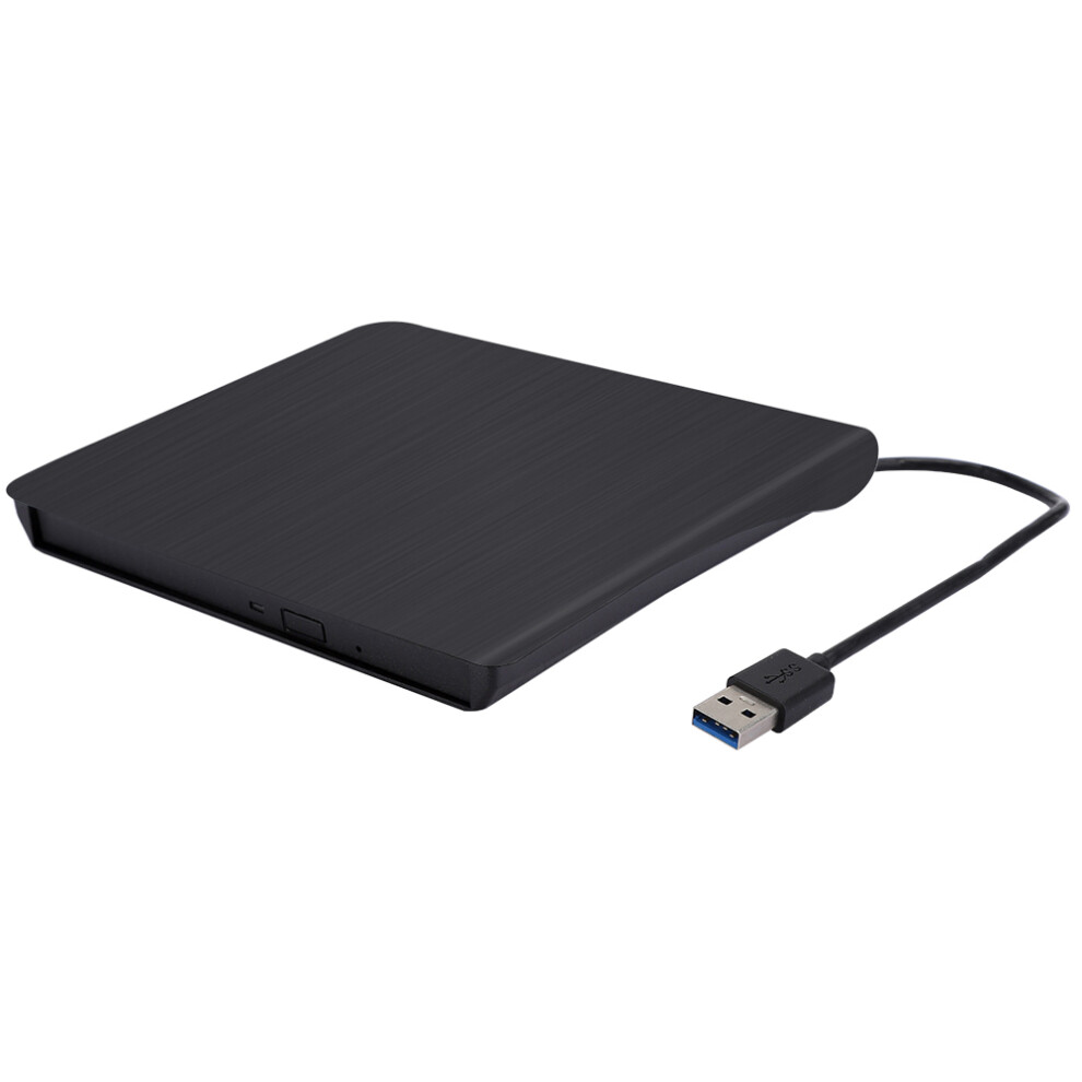 Usb 3.0 External Cd Drive Enclosure 9.5Mm Sata Optical Case Black/White 3441363343606