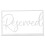 Acrylic Reserved Bordsskylt För Restaurang 11