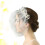 Bridal Slöja Handgjord Bröllops Håraccessoar (Ljust Guld) 8