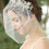 Bridal Slöja Handgjord Bröllops Håraccessoar (Ljust Guld) 4