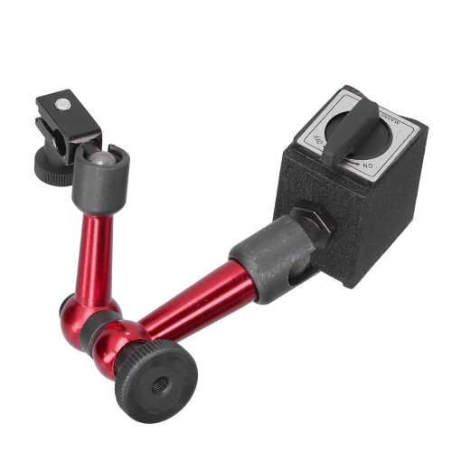 Magnetic Tool Holder Switchable Permanent Magnet 3Joints 360 Degree Rotation Mini Magnetic Base Dial Indicator 2