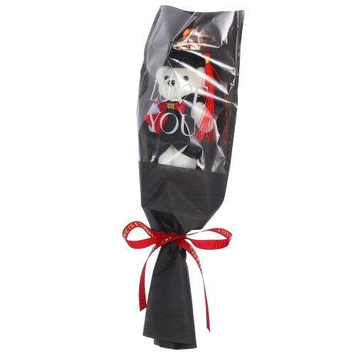 Graduation Bear Bukett Älskvärd Plush Present