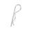10 Stück B-Typ Splintclips, verzinkt, 4*75mm 12