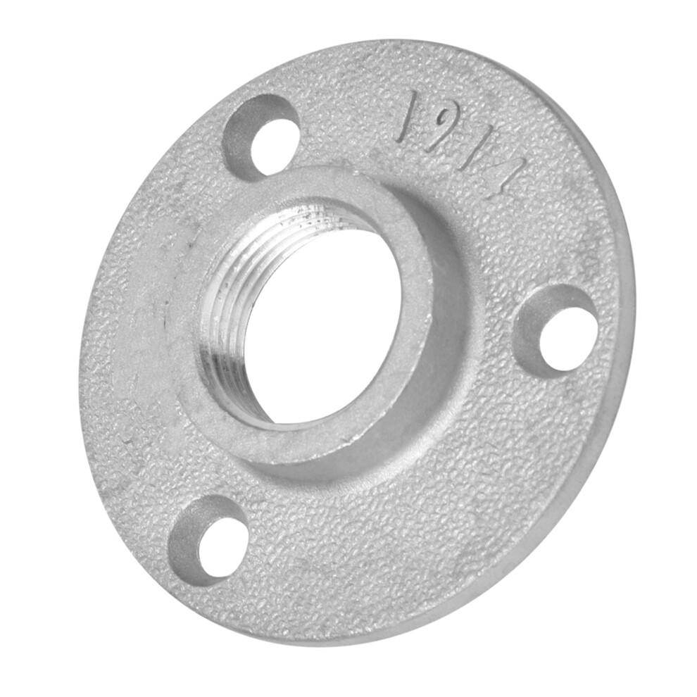Durable Dn20 Threaded Shelf Fixing Flange Base Set Of 10 - Aluminum Alloy 9391363345763