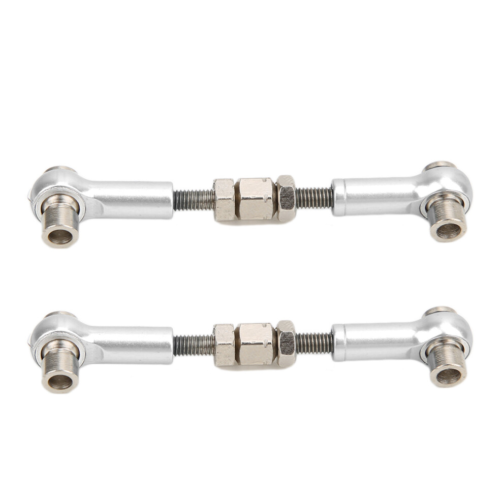 Metal Rc Steering Linkage Rod Set For Hpi Rs4 Sport 3 1/10, Silver 4671363345785