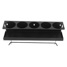 Wallmounted Metal Storage Rack For Aerosol Cans And Bottles, Towel Holder Shelf, Workshop Kitchen Bathroom Walls