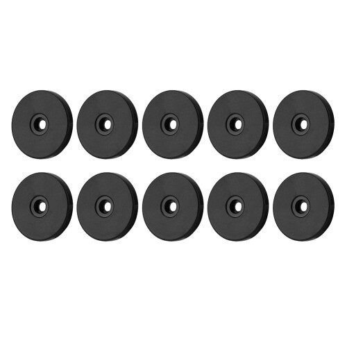 10PCS RFID Patrol Tags 125KHz 888 Bytes Durable 40x4.5mm Black 2