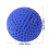 100 Stück runde weiche elastische Kugeln 2,3  2,3 cm Blau 1