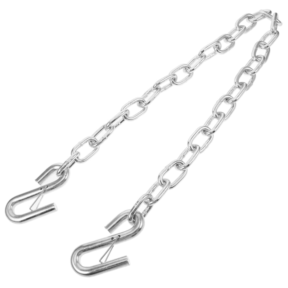 Heavy Duty Trailer Safety Chain With Hooks Durable Capacity Towing Chain For Rv Boat And Utility Trailers 9105992297832