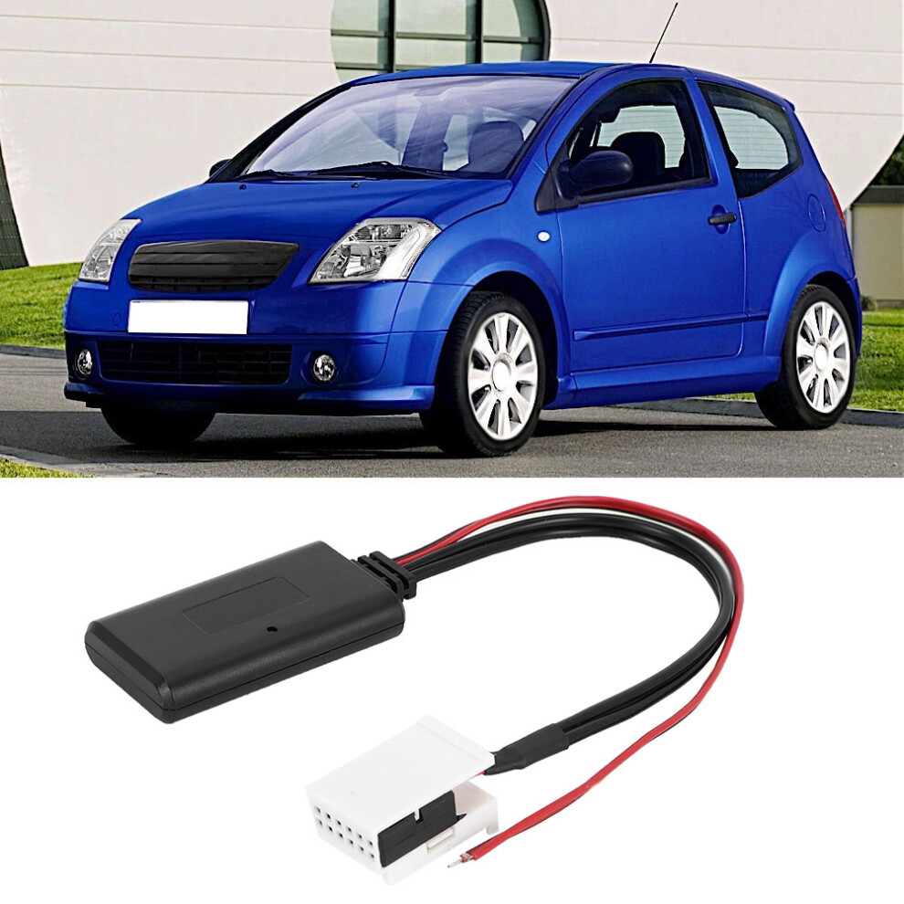 12Pin Bluetooth Module Wireless Radio Stereo Aux Cable Adapter For Citroen Cars 6911363347302