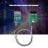 Precision PCB Design Repeater Cable For Motorola GM300 GM950e 9