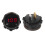 Motorrad-Voltmeter 6-30V Rot 12-24V LCD Digital 7