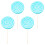 4 St Falska Lollipops Festfotoaccessoar Simulerad 5