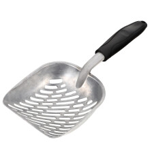 Stainless Steel Kattlitterpåsk Skovel För Sandavfall Rengöring ( )