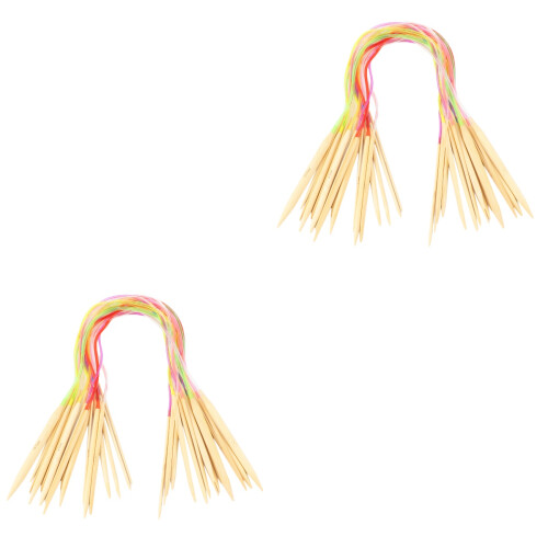 36 Delar 60 Cm Cirkulära Stickningsspetsar Set 2