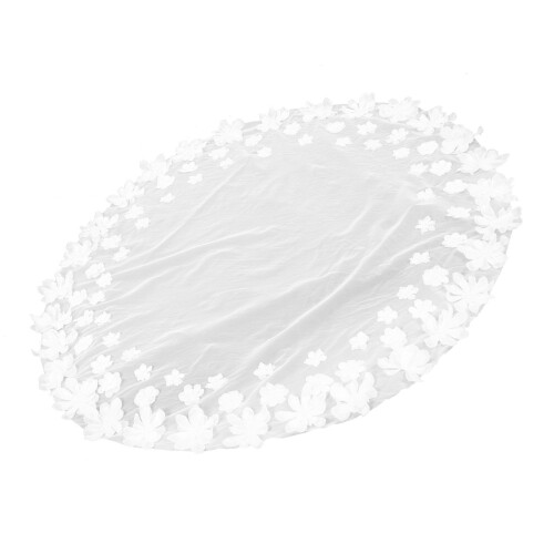 4Pcs Blommande Brudkröningar I Nätslöja För Bröllop 1