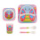 5Pcs Barn Matset Tallrik Mugg Sked Kit För Barn 6