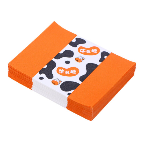 1000St Matpapper Oljepapper Orange Nougat Wrapper För Choklad