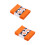 1000St Matpapper Oljepapper Orange Nougat Wrapper För Choklad 7