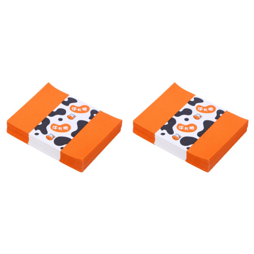 1000St Matpapper Oljepapper Orange Nougat Wrapper För Choklad 1
