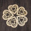 10Pcs 80Mm Bröllopsdekoration Håliga Träskivor För Scrapbooking 4