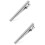 2St Slipsklämma För I Silver, Affär Bröllop, Elegant Design 7