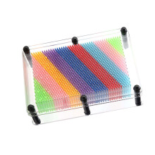 3D-Pin-Art-Tafel-transparent-20x15x5,5 cm-203-492 g