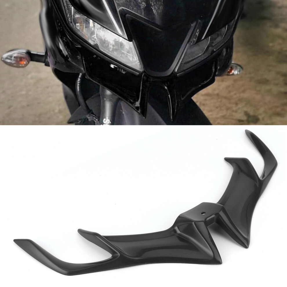 Front Fairing Aerodynamic Winglet Accessory For Yamaha R15 V3 2017-2020 Black 4681363350252