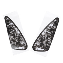 2pcs Colorful 3D Inkjet Motorcycle Decals Waterproof PVC Universal Fit