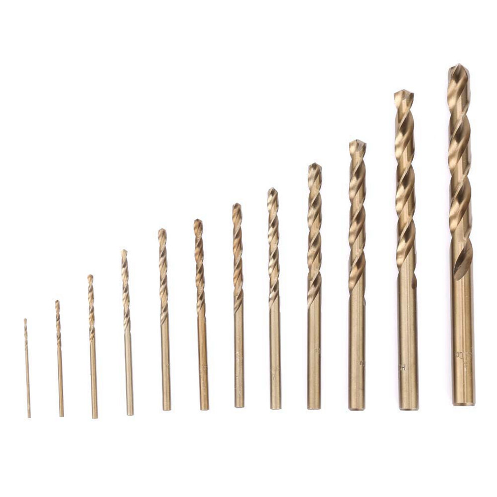 Hss-Co Cobalt Drill Bits Set 74Pc M35 1.0-8.0Mm For Metal Diy & Home Projects 9321363350412