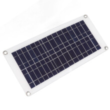 Leichtes wasserdichtes 10W Solarmodul mit dualen USB-Anschlüssen für Auto & Zuhause