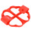 Silicone Non-Stick Egg Pancake Mold 34x16cm Red for DIY Baking 16