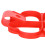 Silicone Non-Stick Egg Pancake Mold 34x16cm Red for DIY Baking 9