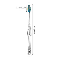 5 Arms Blue Umbrella Fishing Rig with Swivels – Durable & Lightweight
