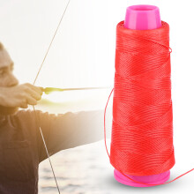High-Quality 110m Red Bowstring Thread for Recurve Bows Wear-Resistant