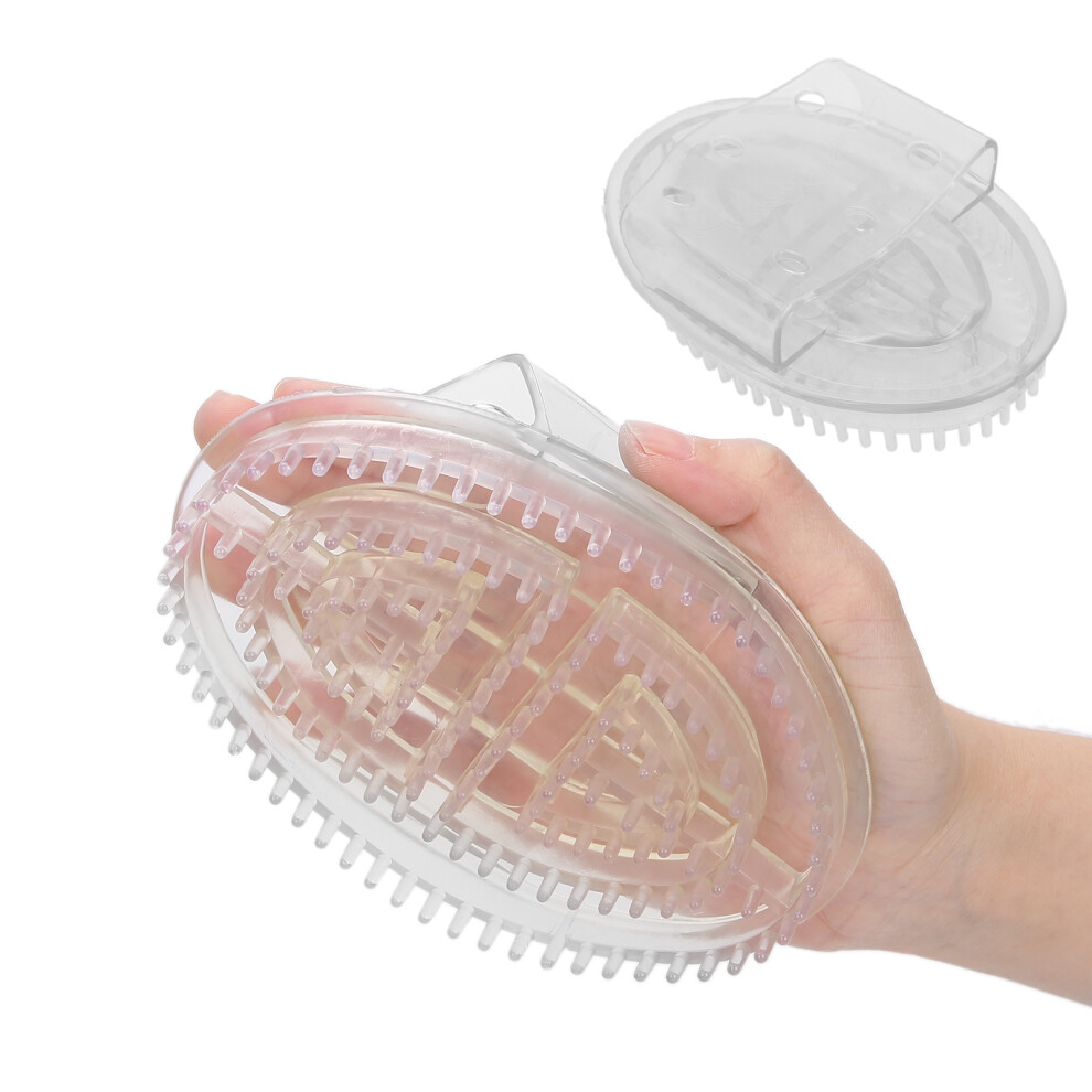 Meridians Essential Oil Body Brush 7.9in Round for Lymphatic Detox