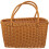 1St Bärkorg Vävd Beige Robust Hem Picknick Förvaring 10